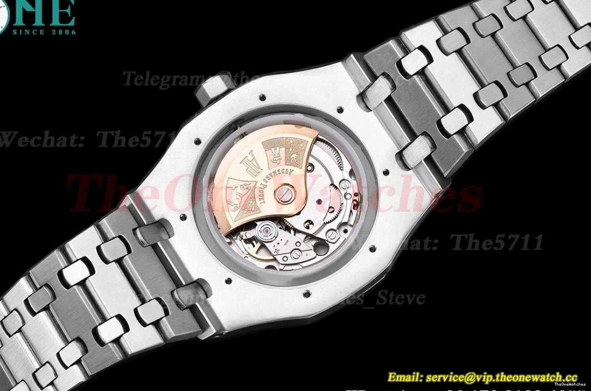 41mm SS MY8215 GDF Oak 1017 White Royal SS Dial 0524